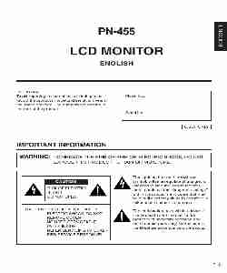 Sharp Computer Monitor PN-455-page_pdf